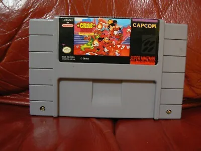 The Great Circus Mystery Mickey Mouse (Super Nintendo SNES 1994) - Tested • $21.99