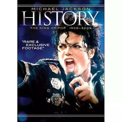 Michael Jackson History: The King Of Pop 1958 - 2009 - DVD - VERY GOOD • $4.59