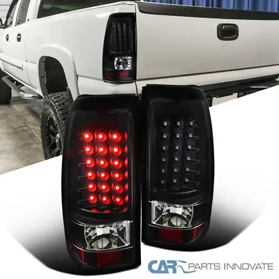 Black Fits 2003-2006 Chevy Silverado 1500 2500 3500 LED Tail Lights Left+Right • $95.95