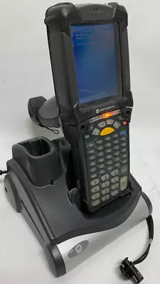 Symbol Motorola MC9090-G Bar Code Scanner PDA W/ CRD9000-1001SR CRD9000-1001 Cra • $50