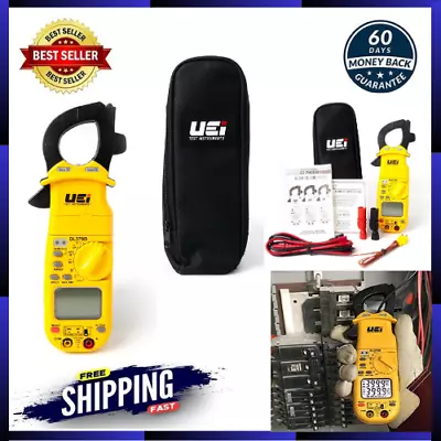 Uei DL379B Digital Clamp Meter Auto Ranging HVAC Current Voltage Tester W/ Mag • $159.31