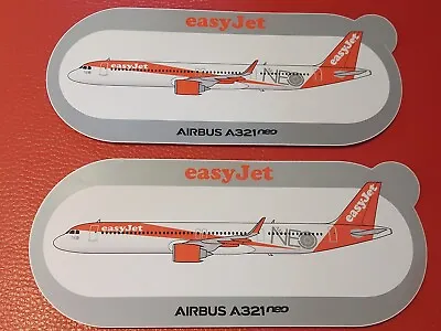 £6.99 • Buy 2 X Airbus Sticker - Easyjet Airlines A321NEO