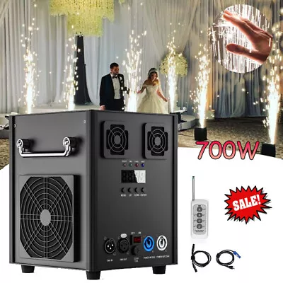 Cold Spark Machine 700W DMX Stage Effect Firework 5-8.2ft DJ Event Party Wedding • $233.99