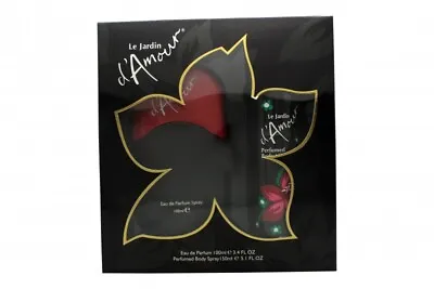 Eden Classics Le Jardin D'amour Gift Set 100ml Edp + 150ml Body Spray - Women's • £10.56