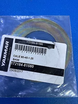 Yanmar Mini Digger Excavator Shim 172184-81580 17218481580 - Same Day Dispatch • £18.99