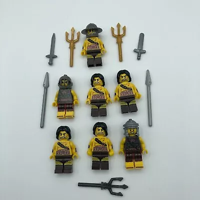 LEGO Minifig Lot  Roman Soldier Gladiator Barbarian Sword Spear Trident MOC • $34.99