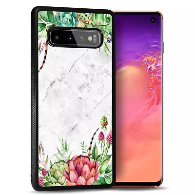 ( For Samsung S7 Edge ) Back Case Cover PB12591 Tropical Marble • $9.99