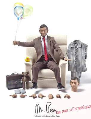 ZCWO 1/6 Mr.Bean Rowan Atkinson Action Figure Collection IN STOCK Gift • $200
