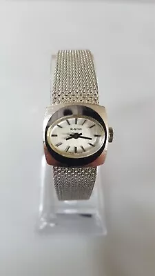 £1 • Buy Vintage Swiss Rado 5476 Calibre 302 17 Jewels Manual Winding Steel Ladies Watch.