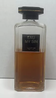 Vintage Eau MY SIN By Lanvin 6.8 Fl. Oz. Preowned • $129.95