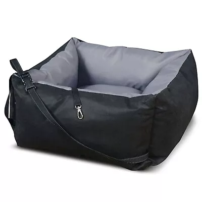 £25.89 • Buy Car Dog Seat Cat Pet Bed Safety Belt Travel Waterproof Carrier Washable 55x55cm