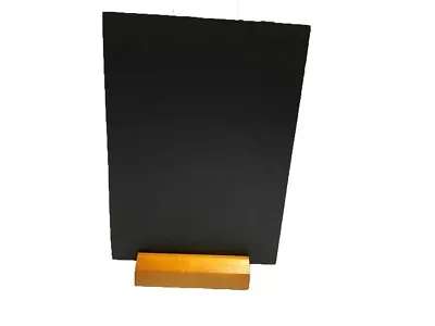 Portrait A3 Table Top Blackboard & Stand Menu Special Notice Display Chalk Board • £7.95