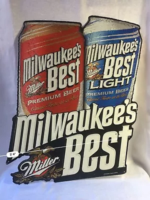 Milwaukee's Best  Beer - Advertising Sign Metal • $76