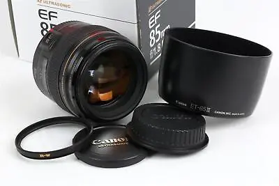 Canon 85mm/1.8 EF USM Lens Original Packaging 49800604 • £273.98