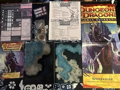 WOTC D&D 4e Lair Assault - Spiderkiller - With All The Fixings Included. • $65