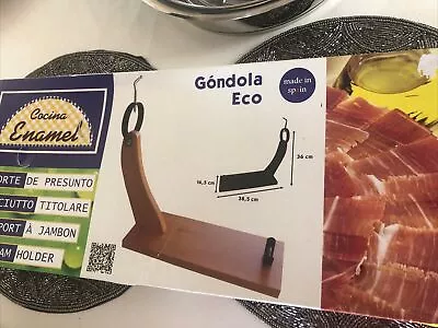 Leg Ham Stand Holder  HIGH QUALITY GONDOLA For SERRANO LEG HAM New In Box • £17.99