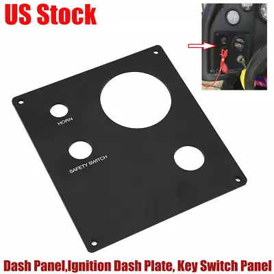 For Mastercraft Prostar Tristar Dash Plate Ignition Key Switch Horn Panel 89-91 • $32.39