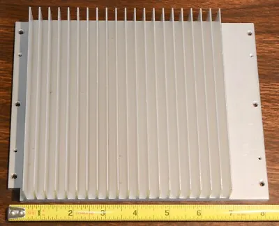 SOLID ALUMINUM HEAT SINK 6 X 8 X 1.25 INCHES • $45