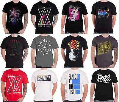 Official Panic At The Disco T Shirt Band Logo Panic! PATD Prey For The Wicked • £15.95