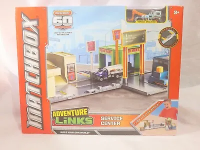 Matchbox Adventure Links SERVICE CENTER W 1 Vehicle -60th Anniversary- 2012 New • $60