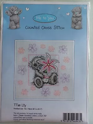 Brand New Me To You Larger Tatty Teddy Counted Cross Stitch Kit. 'lily'. • £16.50