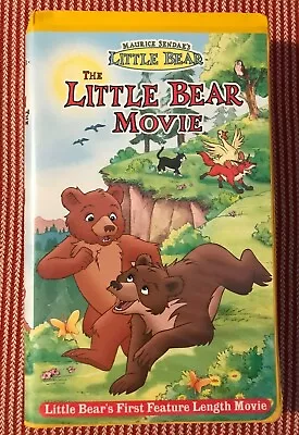 Maurice Sendak's Little Bear  The Little Bear Movie  ~vhs 2001~yellow Clamshell • $12