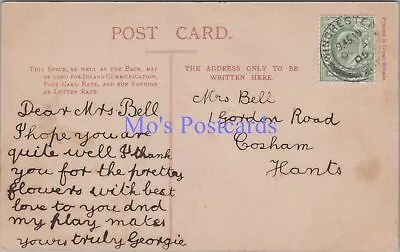 Genealogy Postcard - Bell 1 Gordon Road Cosham Portsmouth Hampshire GL1868 • £3.99