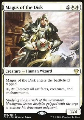 Magus Of The Disk ~ Commander: Ikoria [ Excellent ] [ Magic MTG ] • $2.47