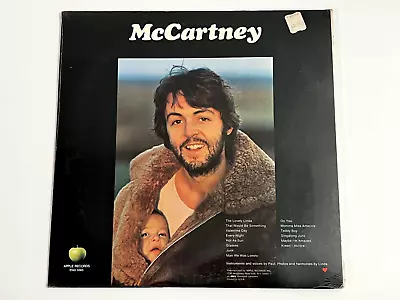 PAUL McCARTNEY SELF TITLED LP ~STILL SEALED!!~ • $650