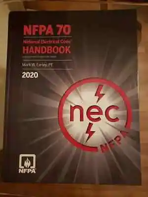 National Electrical Code 2020 Handbook (NEC) NFPA 70 EXPRESS SHIPPING • $75