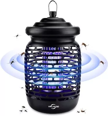 VIFLYKOO Ultra Quiet Waterproof Electric Insect Killer - Black EGA-15W N • £19.99