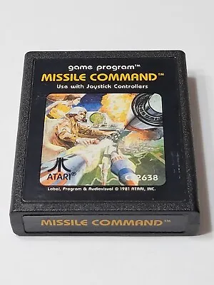 Missile Command Atari 2600 Game Cartridge Tested Working Missle • $11.95