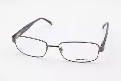 MARCHON NYC STANDARD 033 Gunmetal 52-17-140 Eyeglass Frames Flex Hinges L716 • $22.99