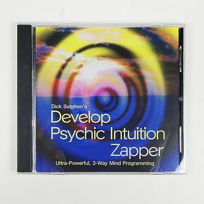 DEVELOP PSYCHIC INTUITION Zapper CD Dick Sutphen Tap Your MIND POWER Intuitive • $14.89