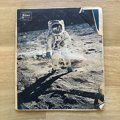 Vintage Texas Magazine Houston Chronicle Aug 31 1969 Man On The Moon Apollo • $49.97