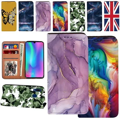 UK PU Leather Mobile Phone Wallet Stand Cover Case For Samsung Galaxy S/A Series • £4.99