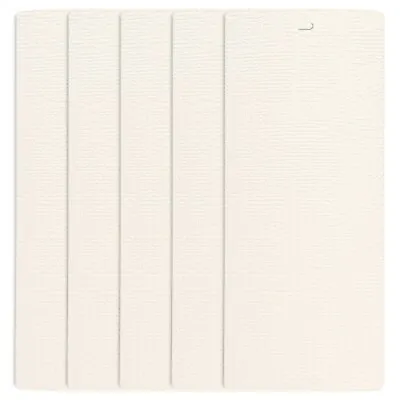 DALIX Chaparral Replacement Window Blinds Vertical Slat Panel 5 Pack Qty / Ivory • $24.99