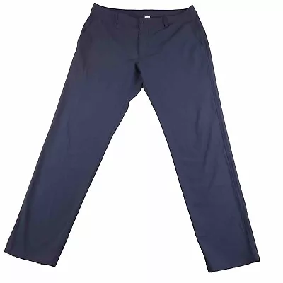 FootJoy Golf Pants Mens Size 38 X 34 Navy Blue Performance Stretch Logo Chino • $19
