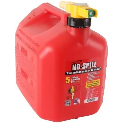 	No-Spill 1450 5-Gallon Poly Gas Can CARB Compliant 5 Gallon	 • $58.22