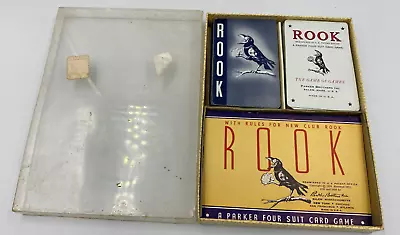 Vintage 1936 Rook Cards Parker Brothers – Blue – Complete Set • $24.99