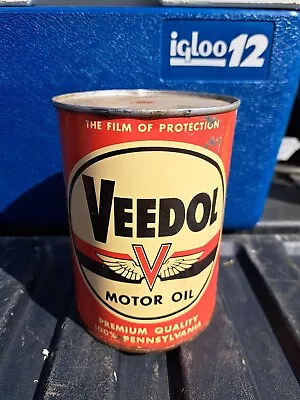 Vintage Veedol Oil Can • $85