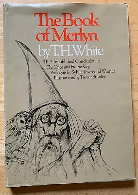 THE BOOK OF MERLYN By T.H. White 1977 Hardcover Dust Jacket • $4.99