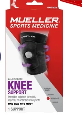 Mueller Self Adjusting Hinged Knee Brace Maximum Support One Size Fits Most New • $19.99