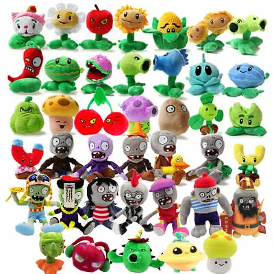 Plants VS Zombies Soft Plush Plants Fruits Zombies Stuffed Doll Toys Kids Gift N • $17.98