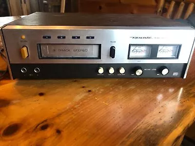 Vintage Realistic TR-882 8 Track Player Serviced Tested PLAYS AND SOUNDS GREAT • $110