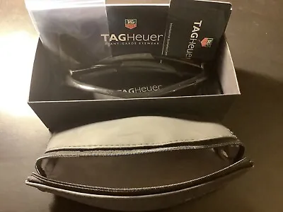 TAG HEUER  Prune New Sunglasses Black Frame With Case • £118.74