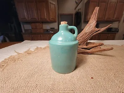 Vintage Small Blue Stone Crock Jug 5.5 Tall • $50