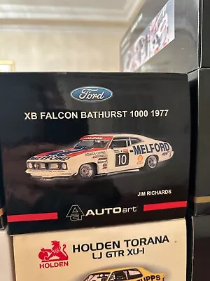 1/18 87714 Ford Falcon Xb Gt 1977 #10 (1/3000) Richards Jim / Coppins Rod • $450