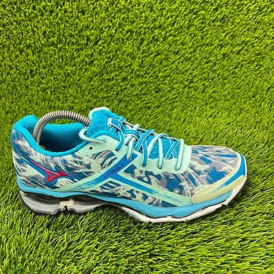 Mizuno Wave Creation 15 Womens Size 10 Blue Athletic Shoes Sneakers J1GD140160 • $49.99