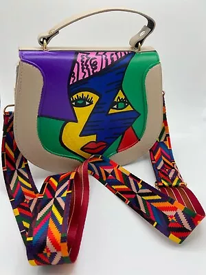 Unique Hand Painted Shoulder /crossbody Art Bagadjustable Handle Length;artist • £30